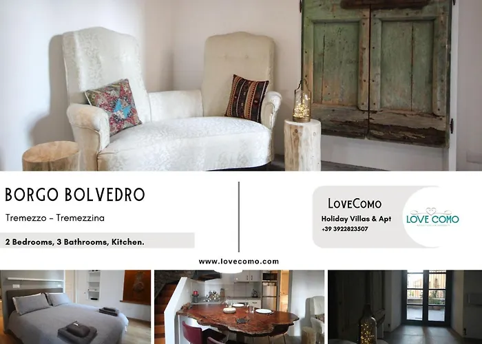Semesterbostad Borgo Bolvedro - Tremezzo By Lovecomo